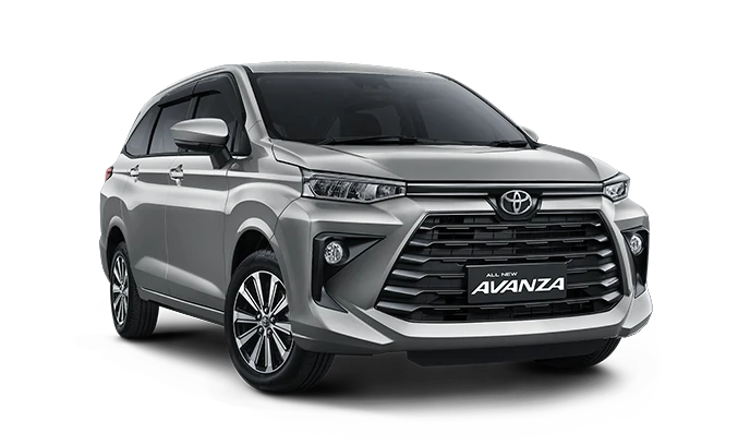 All New Toyota Avanza 2025 tampak samping depan