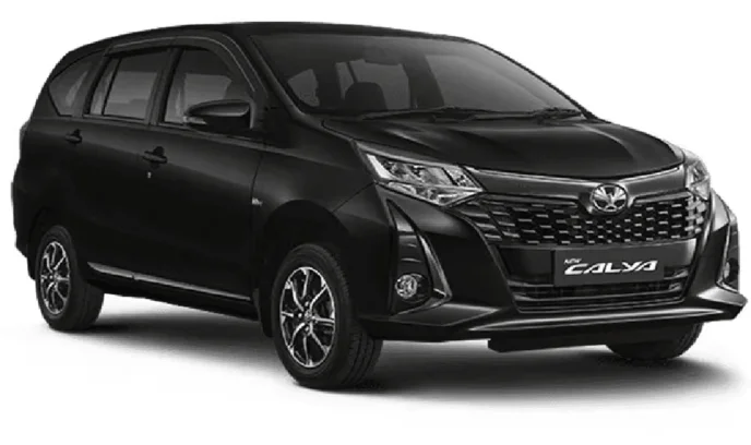 Toyota Calya 2025 tampak samping depan