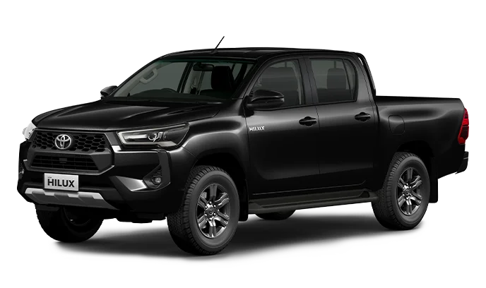 Toyota Hilux 2025 tampak samping depan