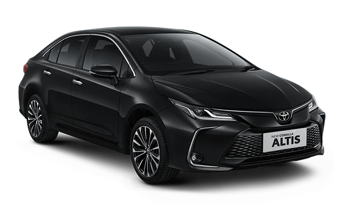 Toyota Corolla Altis 2025 tampak samping depan
