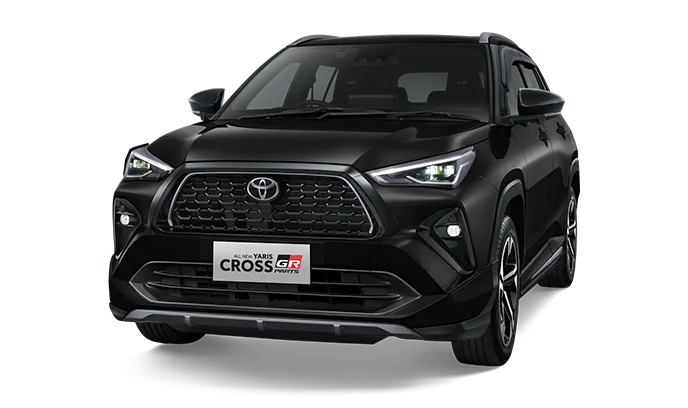 Toyota Yaris Cross 2025 tampak samping depan