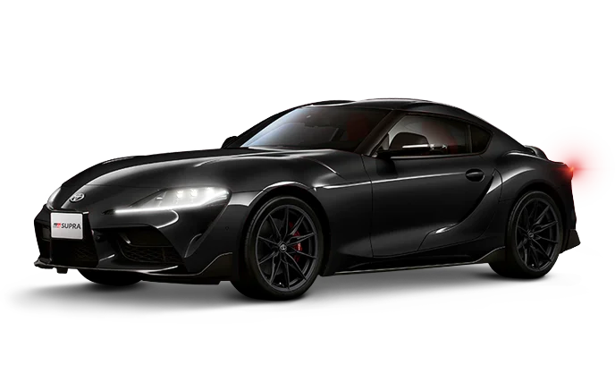 Toyota GR Supra 2025 tampak samping depan
