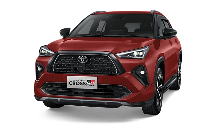 Toyota Yaris Cross 2025 tampak samping depan