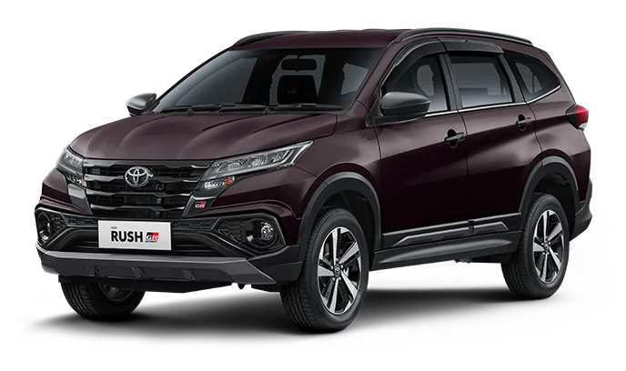 Toyota Rush 2025 tampak samping depan