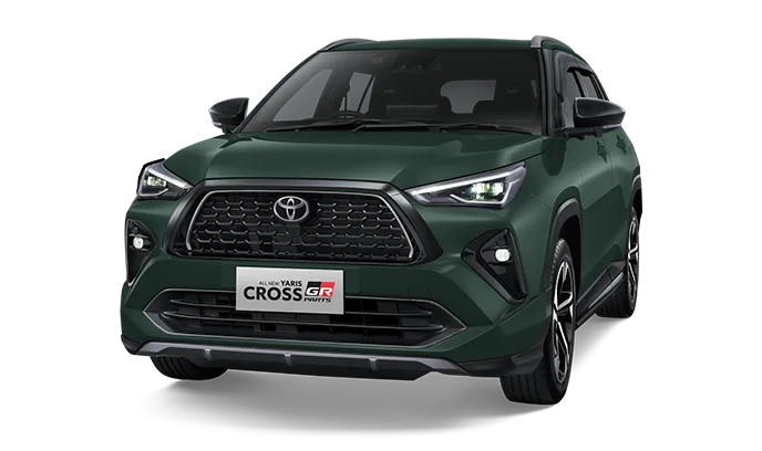 Toyota Yaris Cross 2025 tampak samping depan