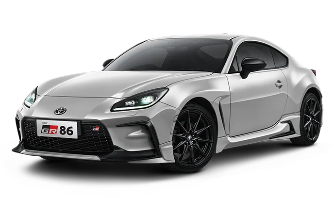 Toyota GR 86 2025 tampak samping depan