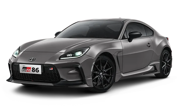 Toyota GR 86 2025 tampak samping depan