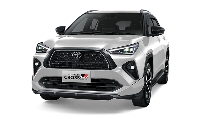 Toyota Yaris Cross 2025 tampak samping depan