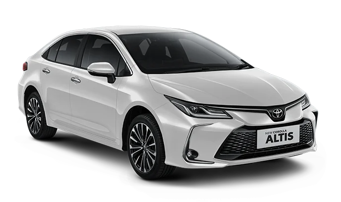 Toyota Corolla Altis 2025 tampak samping depan