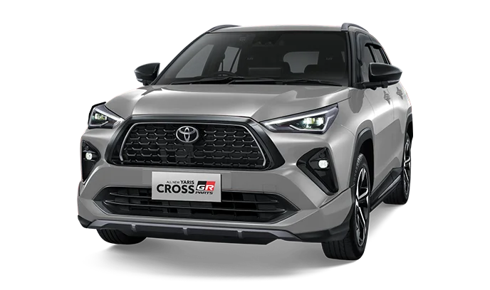 Toyota Yaris Cross 2025 tampak samping depan
