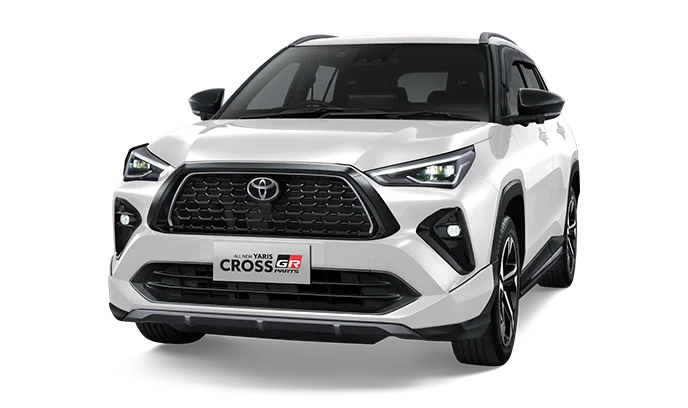 Toyota Yaris Cross 2025 tampak samping depan