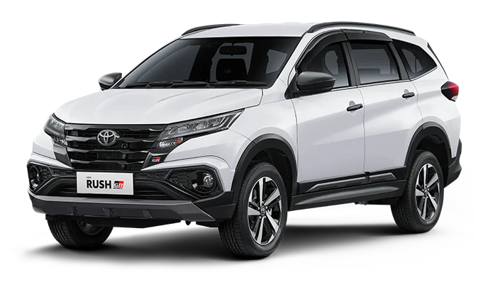 Toyota Rush 2025 tampak samping depan
