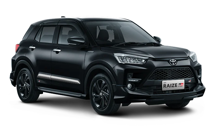 Toyota Raize 2025 tampak samping depan