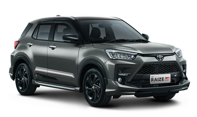 Toyota Raize 2025 tampak samping depan