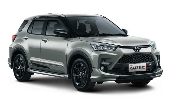 Toyota Raize 2025 tampak samping depan