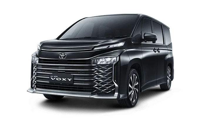 Toyota Voxy 2025 tampak samping depan