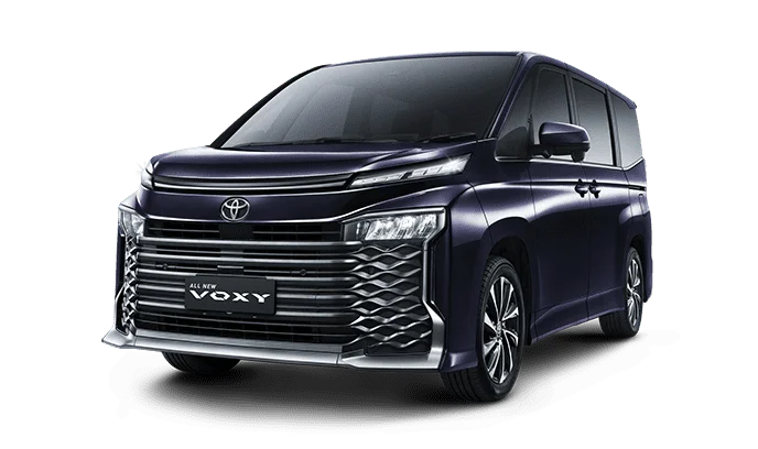 Toyota Voxy 2025 tampak samping depan