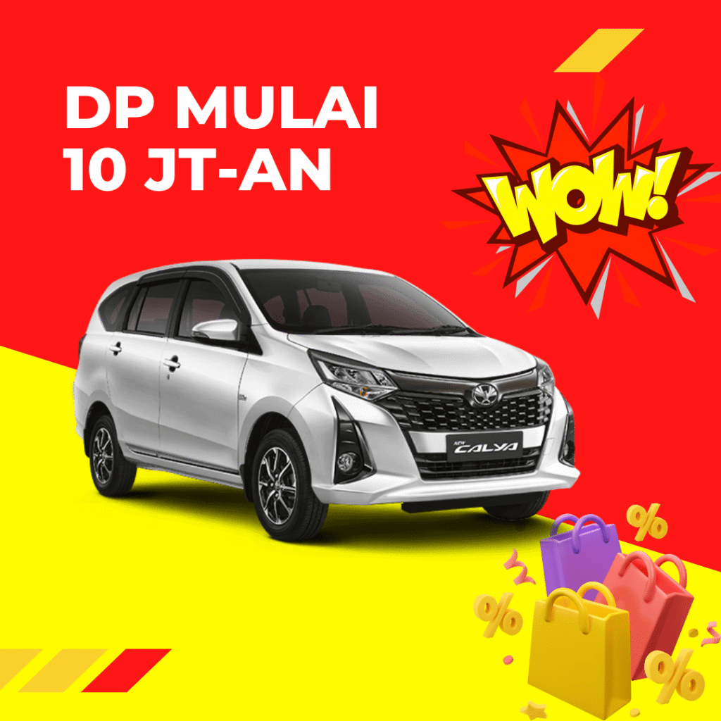 dealer toyota jakarta timur - harga calya - kredit calya